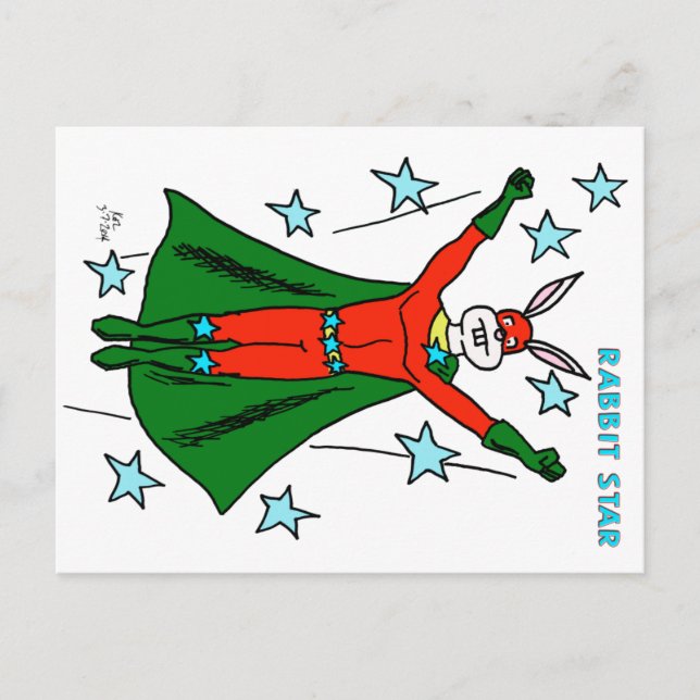 Cartão Postal Estrela do Coelho (Frente)