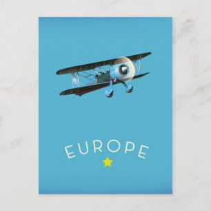 Cartão Postal Estrela do Ouro Europa