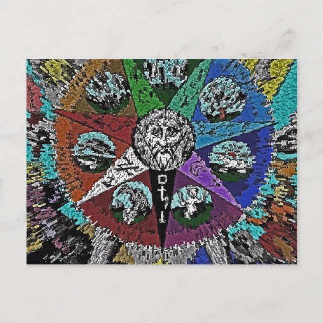 CARTÃO POSTAL ESTRELA ESOTÉRICA (Frente)