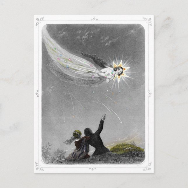 Cartão Postal Estrela fotografada (Frente)