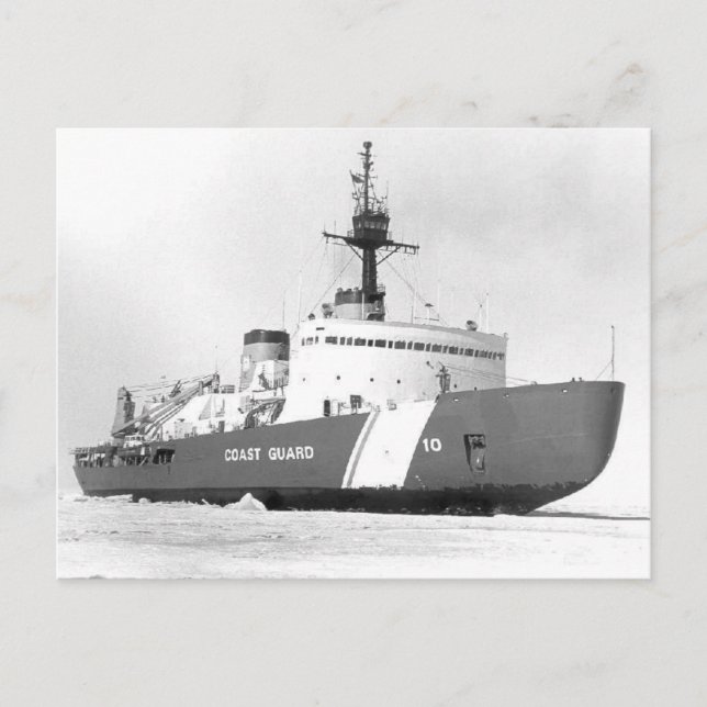 Cartão Postal Estrela Polar do USCGC (Frente)