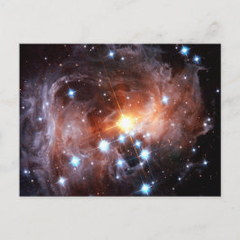 Cartão Postal Estrela Supergigante Vermelha V838 Monocerotis Fot