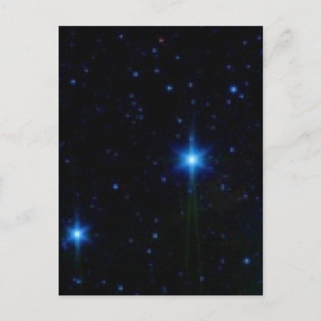 Cartão Postal estrelas (Frente)