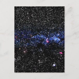 Cartão Postal Estrelas Azuis