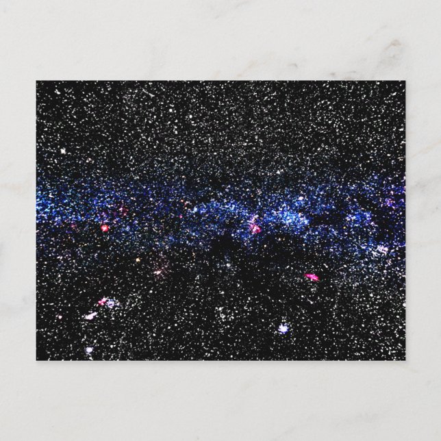 Cartão Postal Estrelas Azuis (Frente)