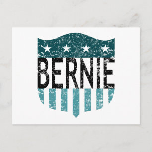 Cartão Postal Estrelas BERNIE e faixas