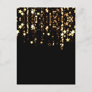 Cartão Postal estrelas cadentes