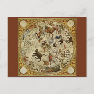 Cartão Postal Estrelas de constelação Norte astronômica