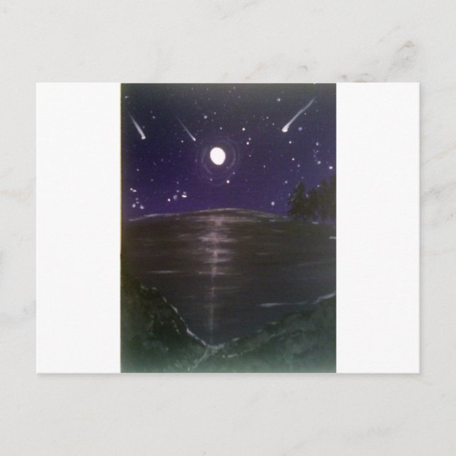 Cartão Postal Estrelas disparando (Frente)