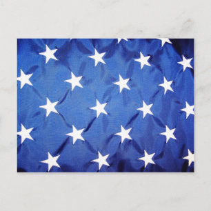 Cartão Postal Estrelas em Azul