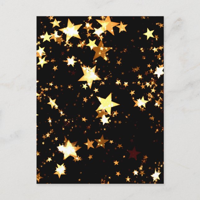 Cartão Postal Estrelas na Escuridão (Frente)