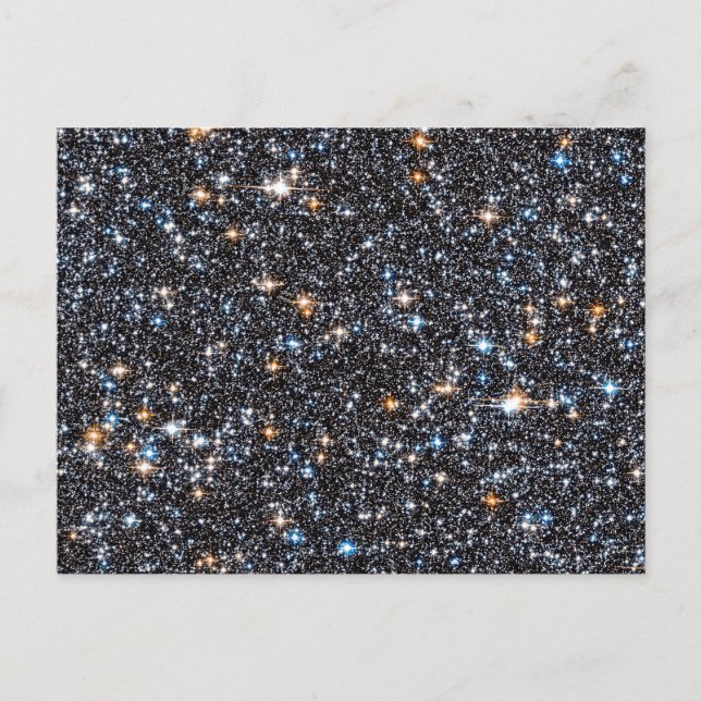 Cartão Postal Estrelas no Granja Galáctico da Via Látea. (Frente)