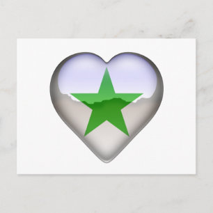 Cartão Postal EstrelasJoiasCoração