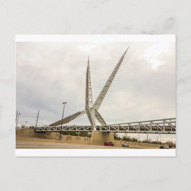 Cartão Postal estrutura da autoestrada de Oklahoma (Frente)