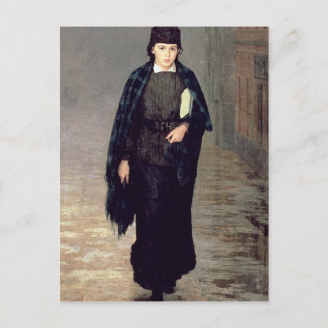 Cartão Postal Estudante, 1883 (Frente)