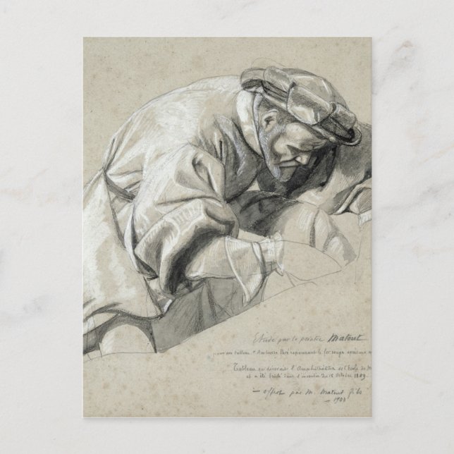 Cartão Postal Estudo de Ambroise Stop (Frente)