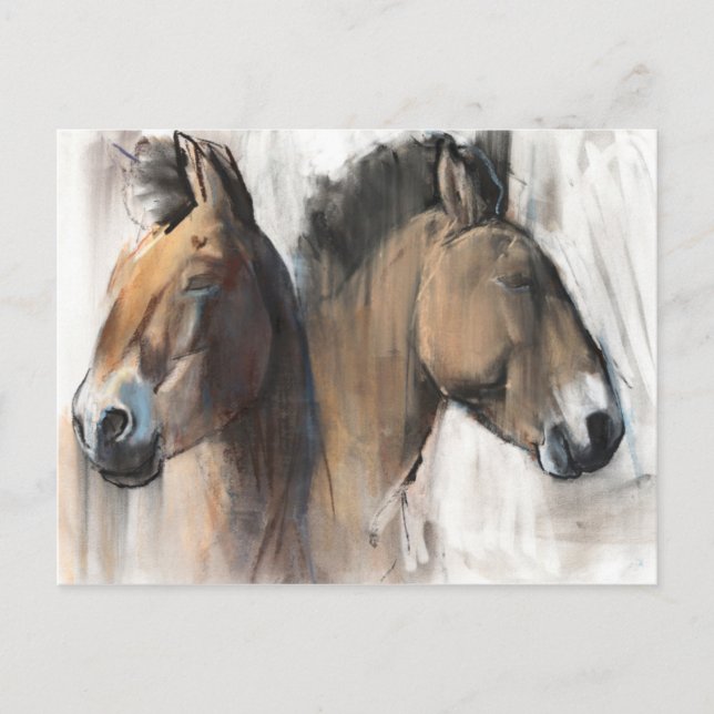 Cartão Postal Estudo de Cabeça (Frente)