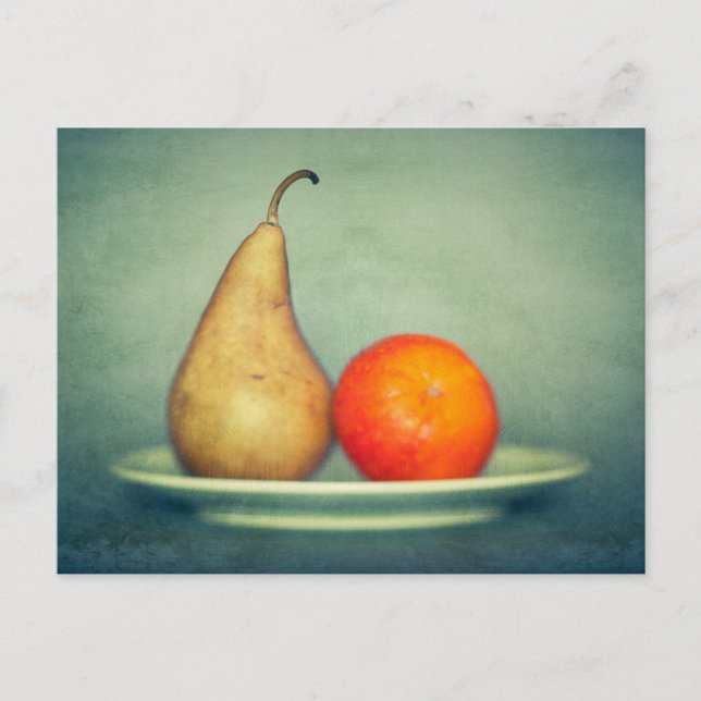 Cartão Postal Estudo de Frutas (Frente)
