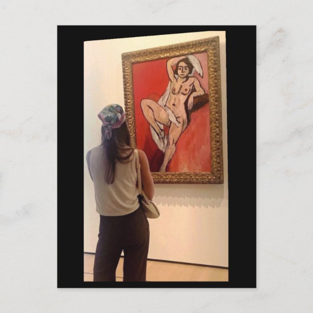 Cartão Postal Estudo de Matisse (Frente)