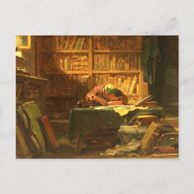 Cartão Postal Estudo de Motivo Antigo (Frente)