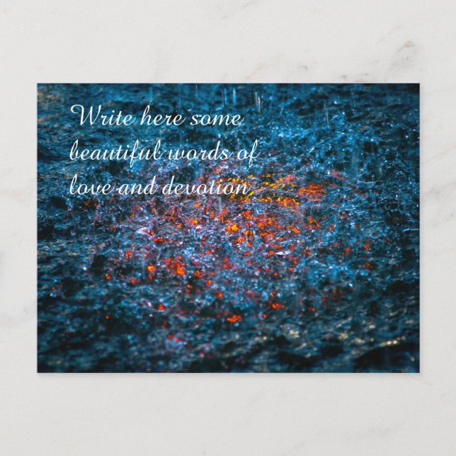 Cartão Postal Estudo Em Aquarela - Laranja (Frente)