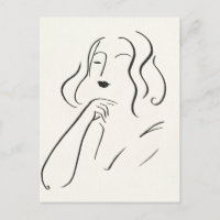 Estudo Simples - Desenho de uma Mulher