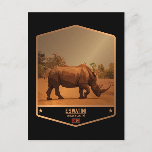 Cartão Postal Eswatini (Frente)
