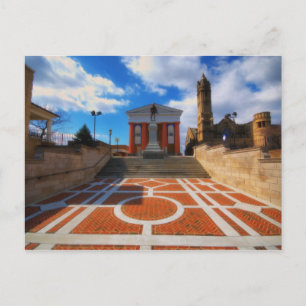 Cartão Postal Etapas da Cidade de Lynchburg Virginia