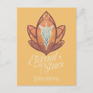 Cartão Postal Eternal como as Estrelas Evenstar Gráfico