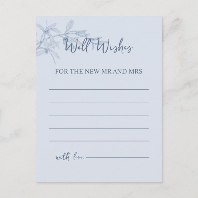 Cartão Postal Eterno Flor Bem Deseja (Frente)