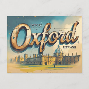 Cartão Postal Eterno Oxford Views