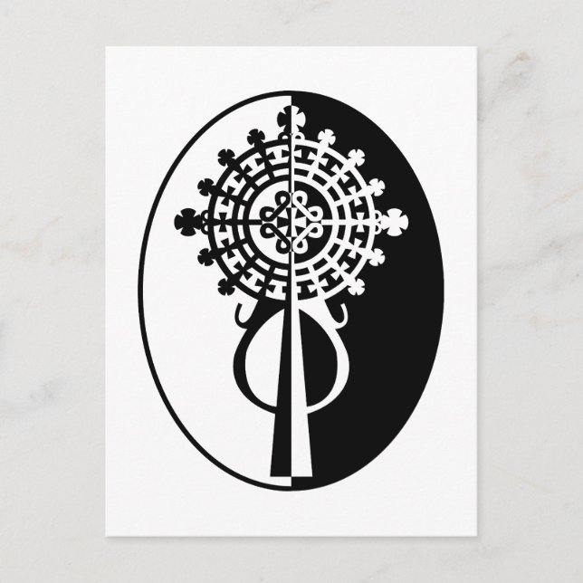 Cartão Postal Ethiopian Processional Cross-II (Frente)