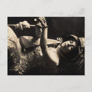 Cartão Postal Etiqueta