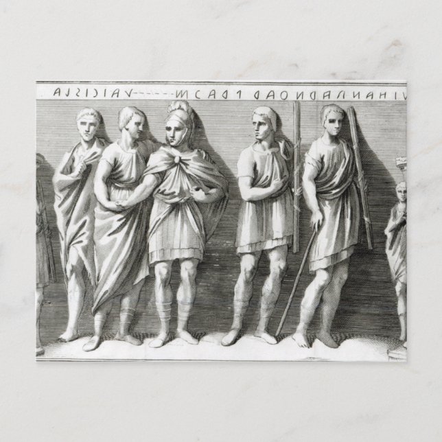 Cartão Postal Etruscan Sarcophagus (Frente)
