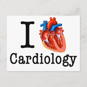 Cartão Postal Eu adoro Cardiologia