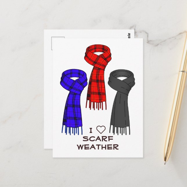 Cartão Postal Eu Adoro Escarvas! (Frente/Verso In Situ)