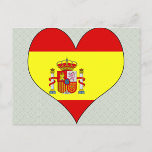 Cartão Postal Eu adoro Espanha