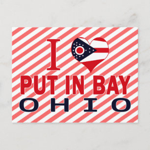 Cartão Postal Eu adoro Put In Bay, Ohio