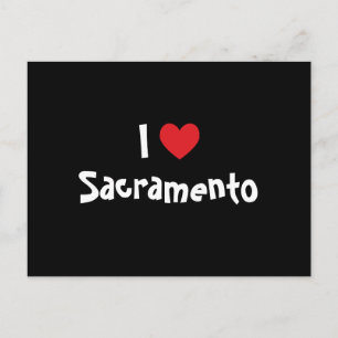 Cartão Postal Eu Adoro Sacramento