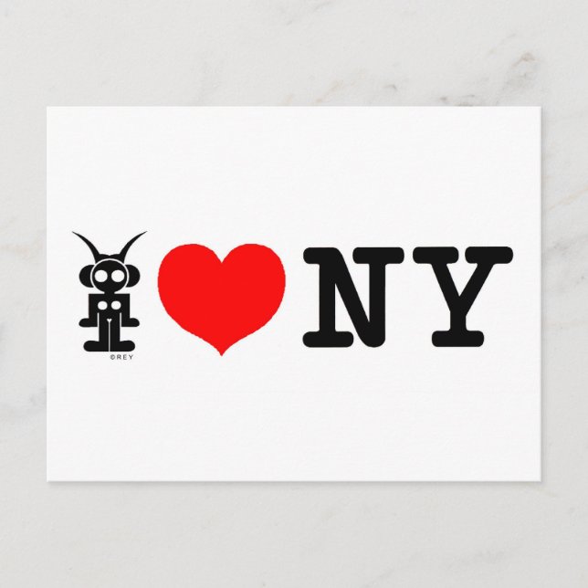 CARTÃO POSTAL EU AMO.1AMOR (Frente)