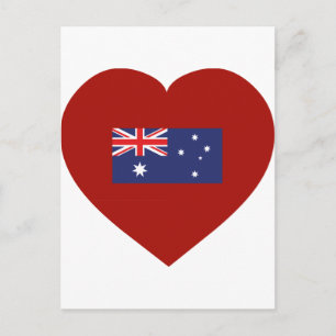 Cartão Postal Eu amo a Austrália