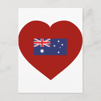 Cartão Postal Eu amo a Austrália