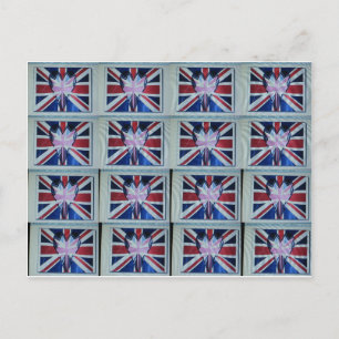 Cartão Postal Eu amo a Inglaterra.