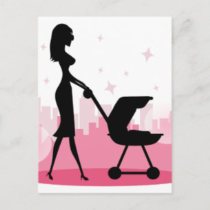 Cartão Postal eu amo a mãe