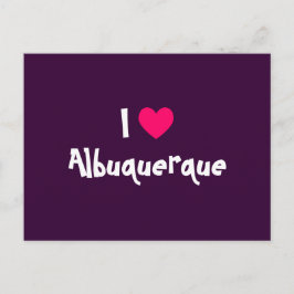 Cartão Postal Eu Amo Albuquerque