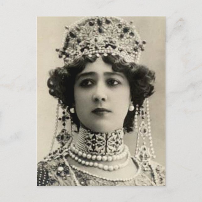 Cartão Postal Eu Amo As Minhas Joias (Frente)