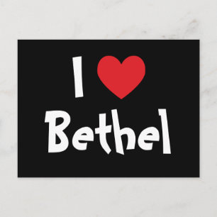 Cartão Postal Eu Amo Bethel