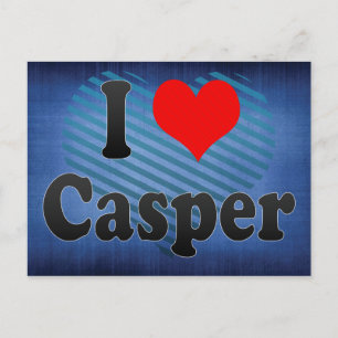 Cartão Postal Eu Amo Casper, Estados Unidos