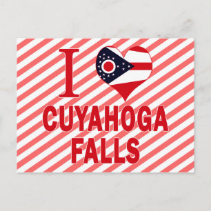 Cartão Postal Eu amo Cuyahoga Falls, Ohio