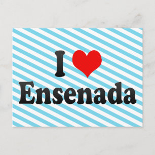 Cartão Postal Eu Amo Ensenada, México
